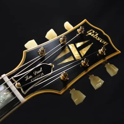 Gibson Custom Shop 1957 Les Paul Custom Reissue 2-Pickup VOS Ebony - LPB57VOEBGH1 818 image 4