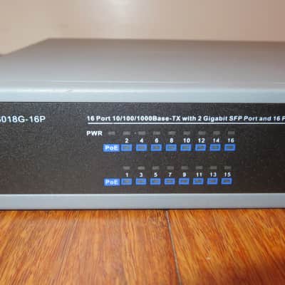HA (PW3018G-16P) PoE Switcher 16 CH - Good Condition! image 5