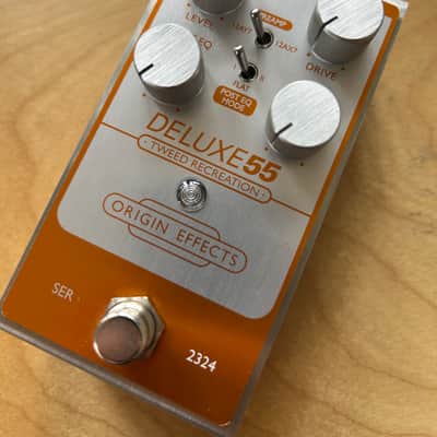 Origin Effects Deluxe55 Tweed Recreation 2024 - Present Orange / Silver image 8