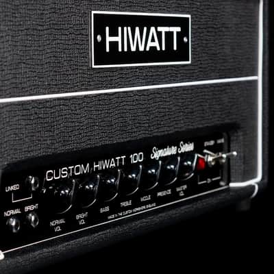 Hiwatt SSD103 David Gilmour Signature 100W Custom Head Black image 6