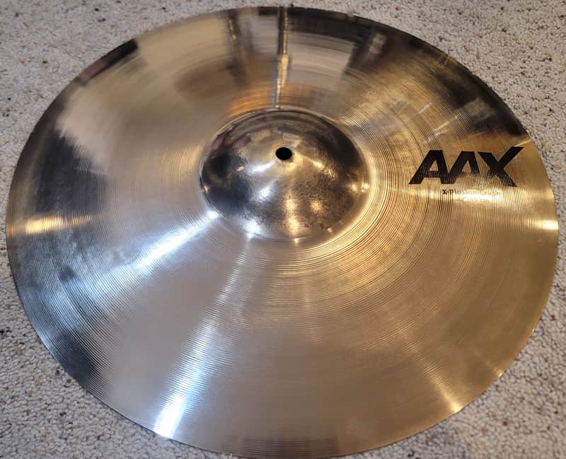 π SABIAN AAX X-Plosion Crash β 18" Brilliant β Unplayed (Opened Only to Photograph) image 1