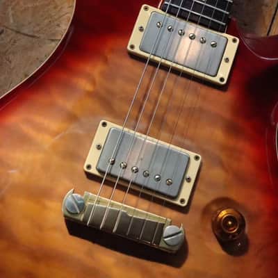 PRS Mccarty 10Top Brazilian 2003 Quilt Sunburst Limited 29/500 image 4