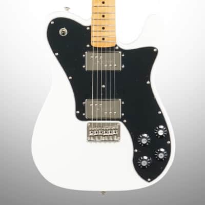 Squier Classic Vibe '70s Telecaster Deluxe Electric Guitar, with Maple Fingerboard, Olympic White image 1