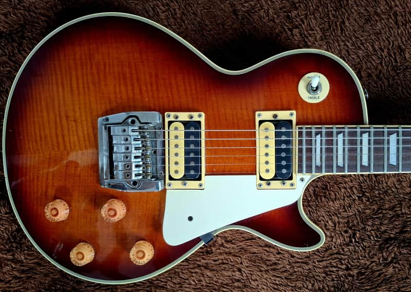 Rare Vintage 1989 Hohner L59T Single Cut Model With Set Neck And Tremolo image 1