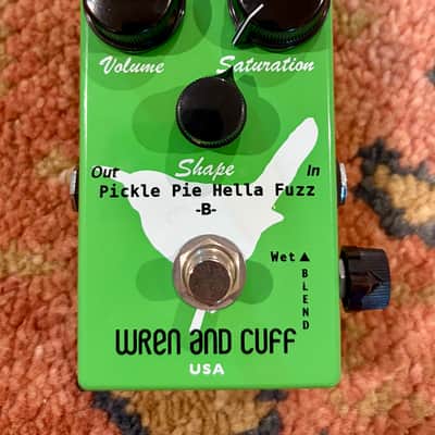 Wren and Cuff Pickle Pie Hella Fuzz B 2010s - Green image 2