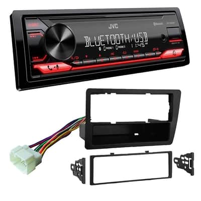 JVC KDX280BT HONK809 Bluetooth Kit Harness Antenna Fit 2001-2005 Honda Civic image 1