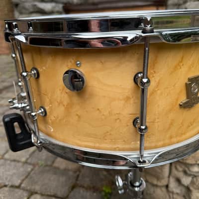 Ludwig LS403CAN150 Canada 150th Anniversary Edition 1867-2017 6.5x14 Birdseye Maple 10 PLY Classic Maple - Gloss Lacquer Snare Drum MINT image 21