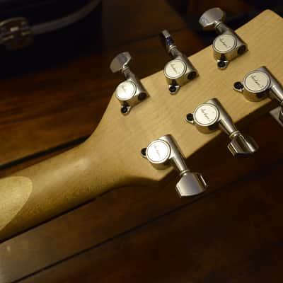 Jackson USA Scott Ian Anthrax Signature JJ1 Natural Korina Custom Dice Inlay Ransom Headstock Guitar image 18