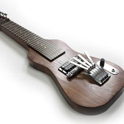 Peters 8 string palm lever steel (pedal steel sound) lap steel | boutique handmade guitar (like multibender) image 10