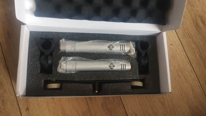 PreSonus PM-2 Small Diaphragm Cardioid Condenser Microphone Stereo Pair 2019 - Present - Nickel image 1