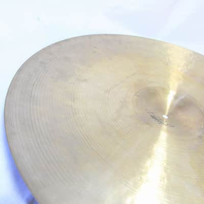 ZILDJIAN ISTANBUL K Newer New Stamp 1972?1977 22" OLD K RIDE 2632g (07/13) image 3