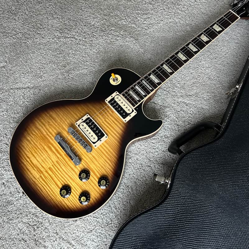 Gibson Les Paul Traditional 2018 - Tobacco Sunburst Perimeter