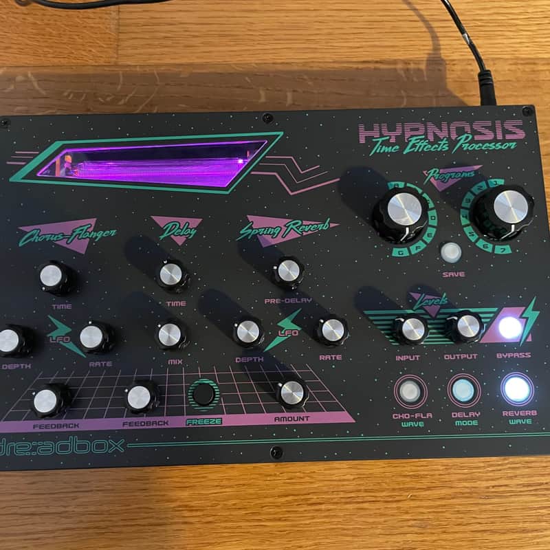 2019 – 2020 Dreadbox Hypnosis Time Effects Processor Black