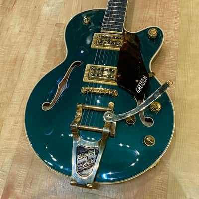Gretsch G6659TG Players Edition Broadkaster Jr. Center Block 2020 Cadillac Green image 1