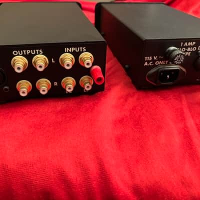 Morrison E.L.A.D Audiophile preamp w/seperate power supply - blk image 2