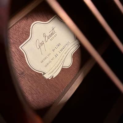 Greg Bennett Samick. D-1/BS acoustic guitar - dark burst image 6