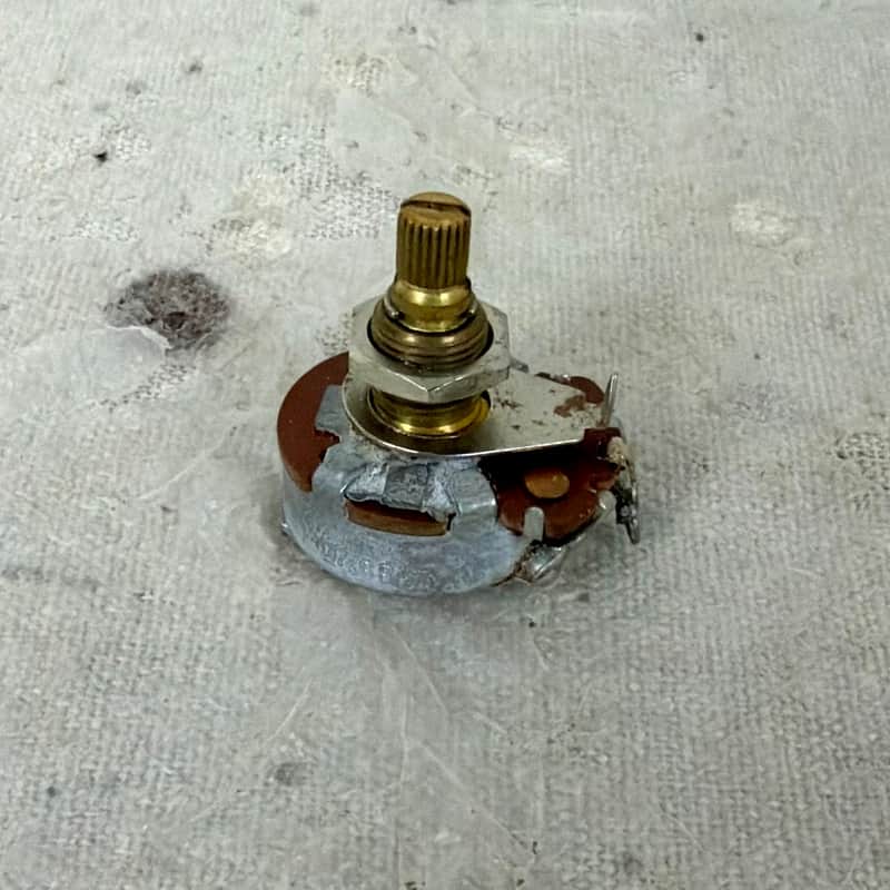 Vintage 1968 Gibson CTS 500k Split Shaft Potentiometer 1960's