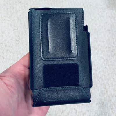 [RARE] Original Leather Case for AIWA P30 Walkman Cassette Player Cool Black ! image 4