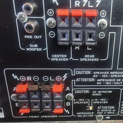 Pioneer Pioneer VSX-D606S  5.1-channel A/V surround sound receiver 90s  - Black image 10