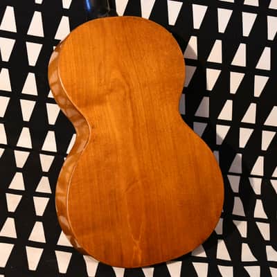 ✴️ Video Included - Double-top 1920s Antique Pre-war German Romantic Guitar, Hand-carved Rosette – Great Condition and Outstanding Sound image 2