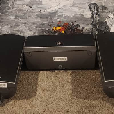 JBL JBL 150SISAT Speakers Grey 4 satilites and 1 center channel 90s image 3