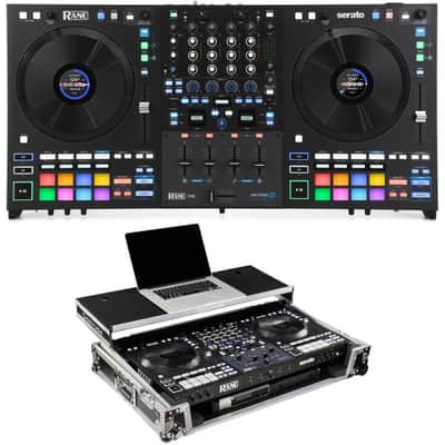 Rane Four 4-channel DJ Controller and Odyssey Glide-style Flight Case image 2