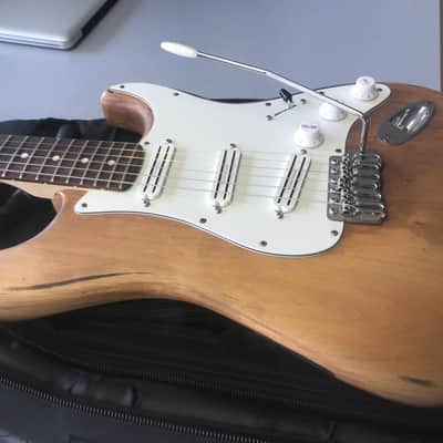 Fender Highway One Statocaster 2009 Second Generation - Seymour Duncan Rails w/ 906 Premium Gig Bag + Chord. Sale Benefits Nonprofit Music Education Organization. image 6