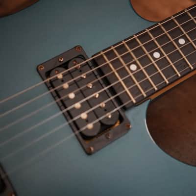 ESP LTD M-50 NT 2011 Blue HH Rosewood Fretboard Electric Guitar image 9