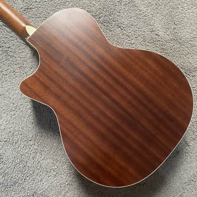 Luna Phoenix 40 Inch Acoustic Guitar, Spruce Top, Mahogany Body, Pau Ferro Fingerboard image 9