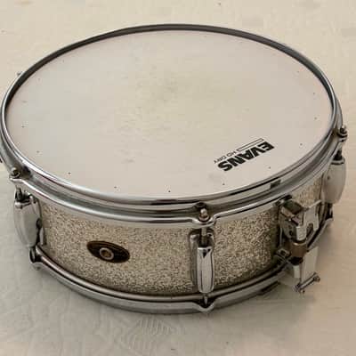 Slingerland Silver Sparkle Six-lug snare 1950s - Silver sparkle image 1