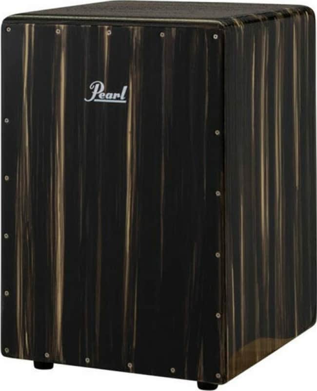 Pearl Boom Box Cajon, #635 Artisan Zebra Wood image 1