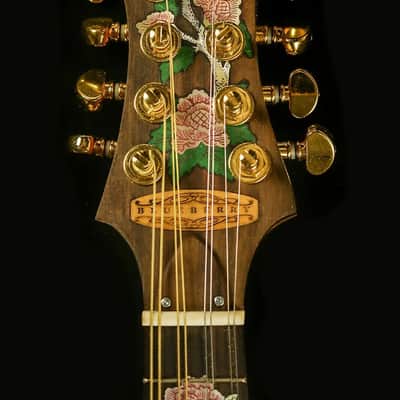 Blueberry Handmade Mandolin Floral Motif Built to Order in 90-Days image 5