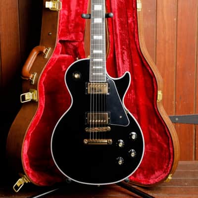 Gibson Custom Les Paul Custom '70s Ebony Electric Guitar image 2