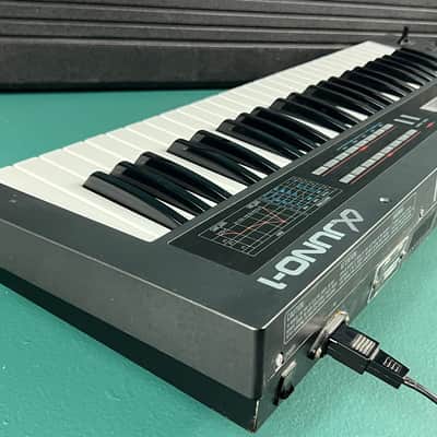Roland Alpha Juno-1 49-Key Programmable Polyphonic Synthesizer 1985 - 1988 - Black image 9
