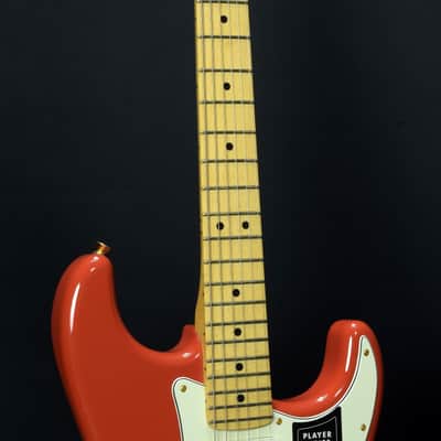 Fender Limited Edition Player Series Stratocaster Fiesta Red Gold Hardware (04/26) image 6