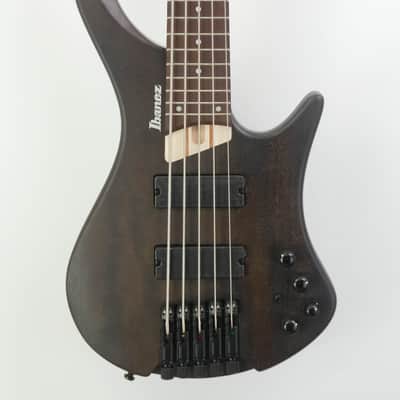 Ibanez EHB605WNF EHB Ergonomic Headless Bass Walnut Flat image 1