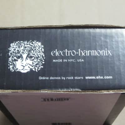 visibly used condition genuine Electro-Harmonix EMPTY CARDBOARD BOX + original Owner's Manual and original Warranty & Registration paperwork ONLY for EXO Deluxe Memory Boy (NO pedal, NO power supply) 2010s- 2020s (specifically from 2013) image 15