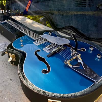 ✮PRISTINE✮RARE✮DREAM !✮2023 Gretsch G-6136T-59 FALCON ✮LIMITED EDITION✮LAKE PLACID BLUE✮OHSC image 4