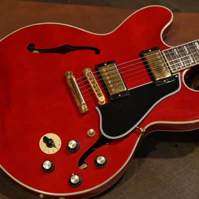 2003 Gibson Memphis ES-345 Stereo Semi-Hollow Guitar Heritage Cherry + OHSC image 1