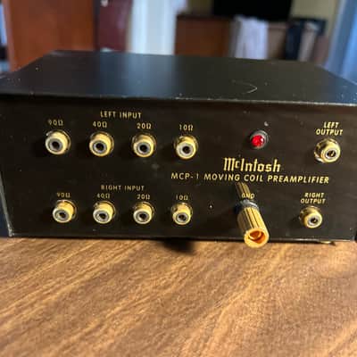 McIntosh MCP1 Moving Coil Phono Preamp 1982 - 1987 - Black image 5