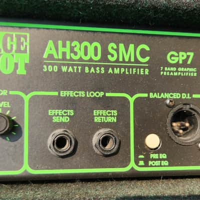 STUDIO SALE! Trace Elliot AH300 SMC GP7 Bass Amp Head 1991 UK image 10