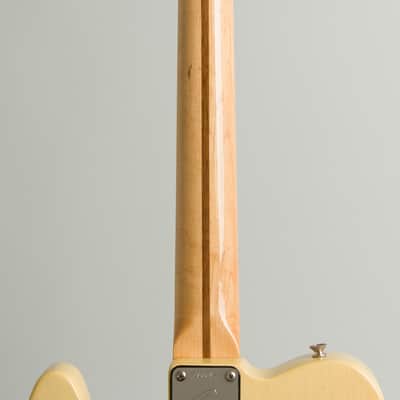 Fender  Telecaster Solid Body Electric Guitar (1973), ser. #395697, original black tolex hard shell case. image 9