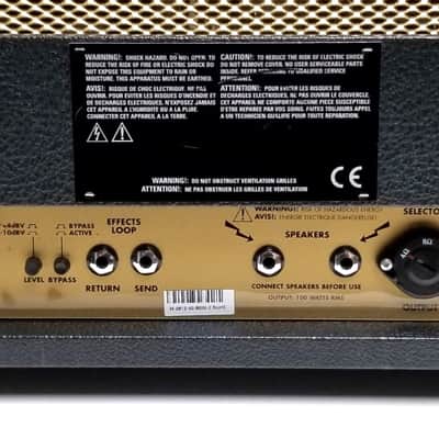 used Marshall 1959SLP Super Lead 100-watt Amp Head, Very Good Condition image 9