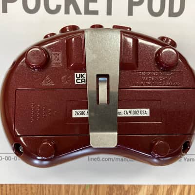 Line 6 Pocket POD Multi-Effect and Amp Modeler- Red image 3