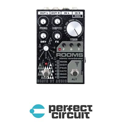 Death By Audio Rooms Stereo Reverb Pedal