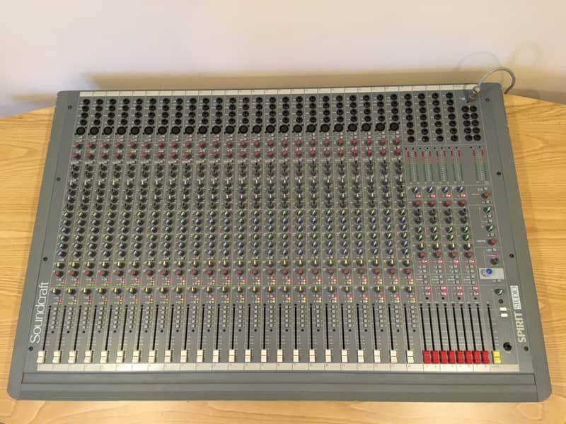 FULLY MODDED Soundcraft Spirit Studio 24CH Mixing Console like JIM WILLIAMS mod - CAL Ghost Killer!! image 1