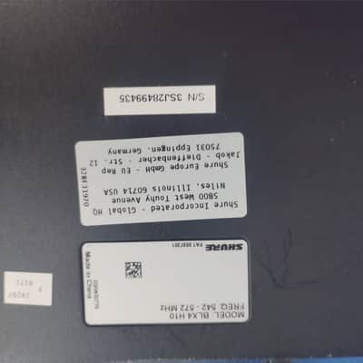 Shure BLX14 / P31-H10 2010s - Black image 2