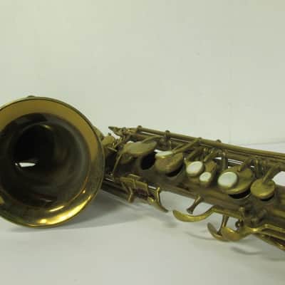 Buescher Carl Fischer National Deluxe Alto Saxophone, needs simple repairs, sax body only image 4