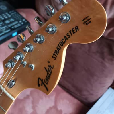 Fender Stratocaster 1985 made in Japan. All original. Paisley Pink. The Pink Panther. image 25