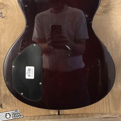 Washburn WI-64DL Idol Singlecut Electric Guitar Quilt Top Tobacco Sunburst image 4